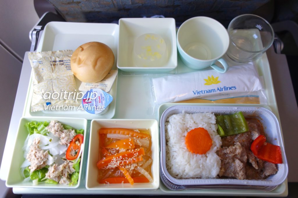ベトナム航空　機内食