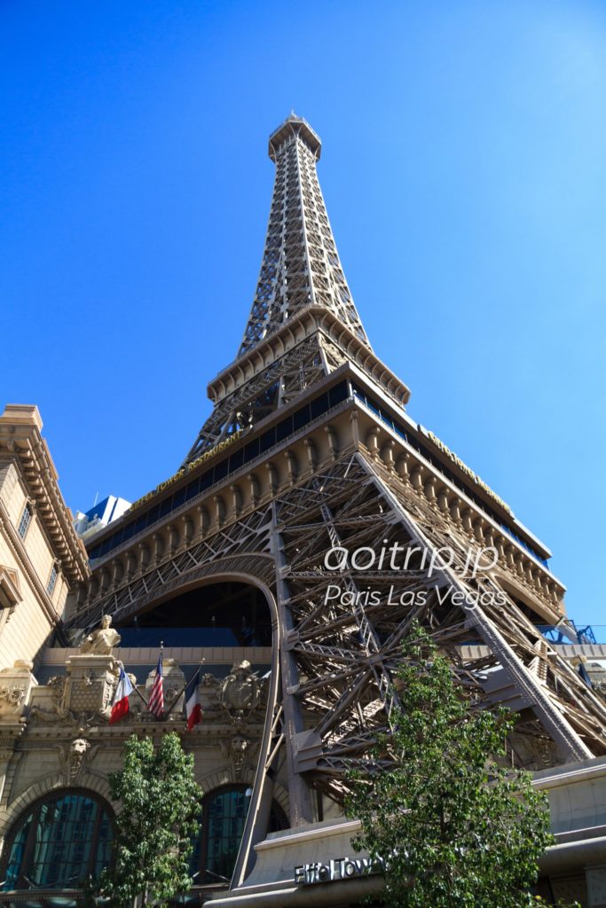 ラスベガスのエッフェル塔展望台 Eiffel Tower Las Vegas あおいとりっぷ