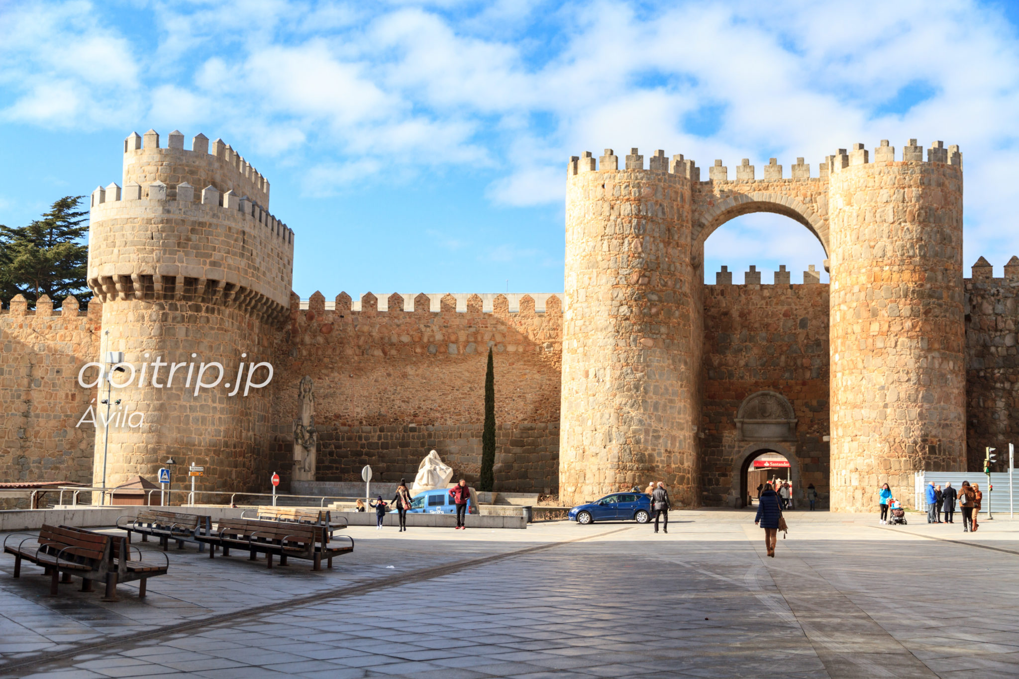 スペイン・アビラ 城壁と聖女の町｜世界遺産Ávila あおいとりっぷ