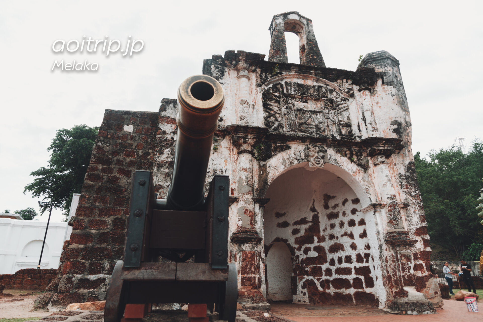 サンチャゴ砦 Porta de Santiago（A Famosa）