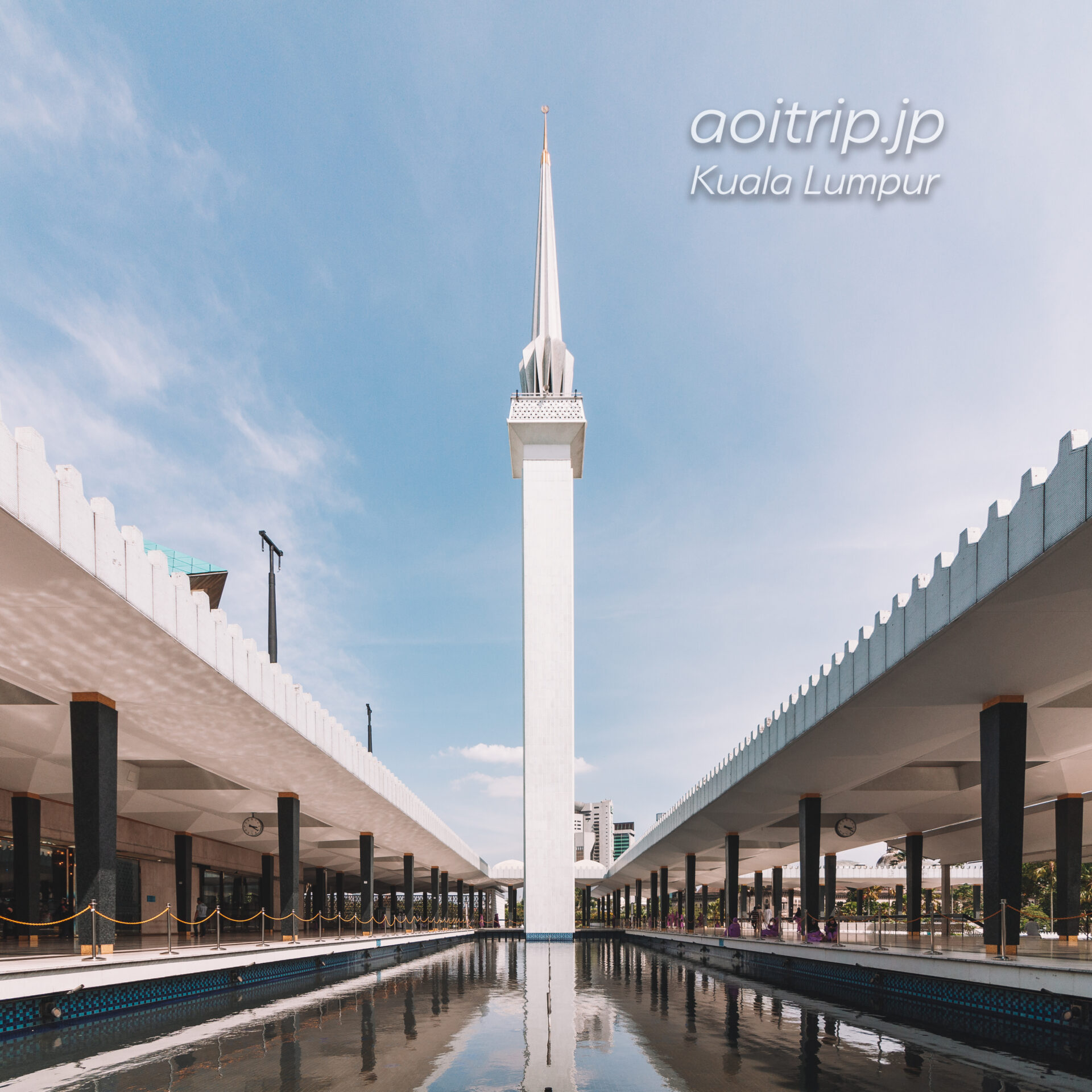 マレーシア国立モスクの尖塔