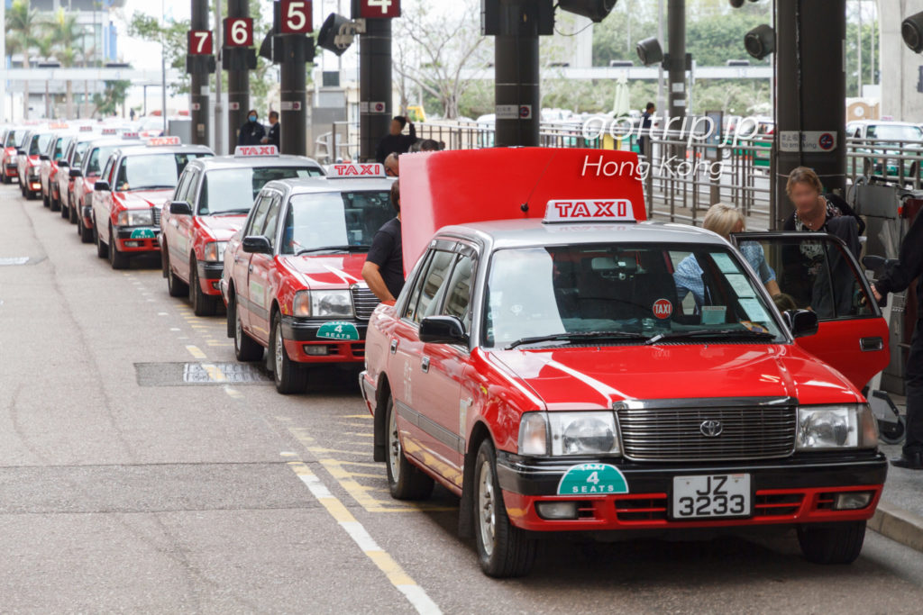 香港空港の市區的士(Urban Taxi)