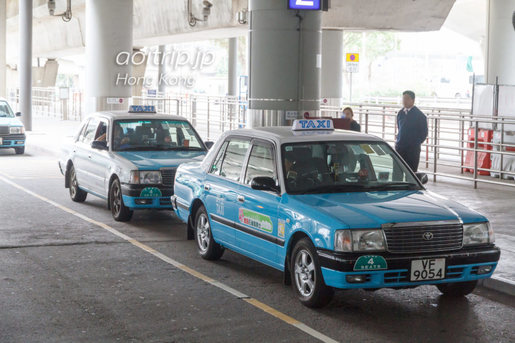 香港空港の大嶼山的士(Lantau Taxi)