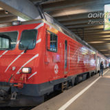 MGB（Matterhorn Gotthard Bahn）の列車