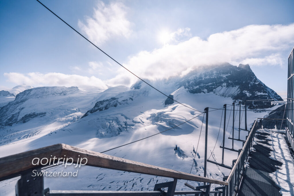 ユングフラウヨッホ展望台 トップ オブ ヨーロッパからの眺望 スイス あおいとりっぷ