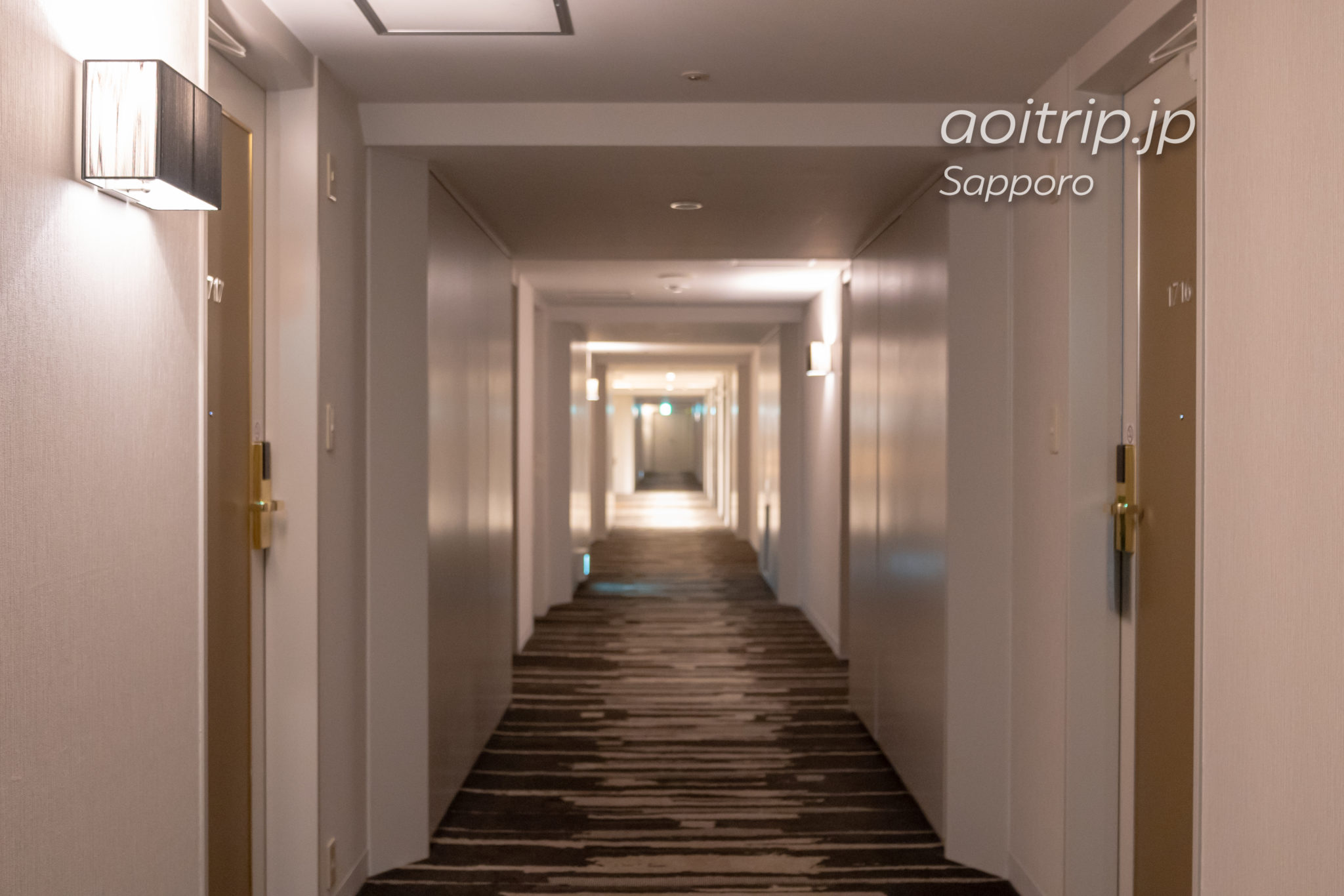 ANAクラウンプラザホテル札幌の内廊下