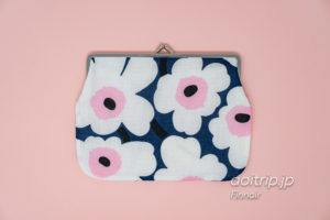 フィンエアー機内販売 マリメッコ MINI UNIKKO, POUCH ポーチ