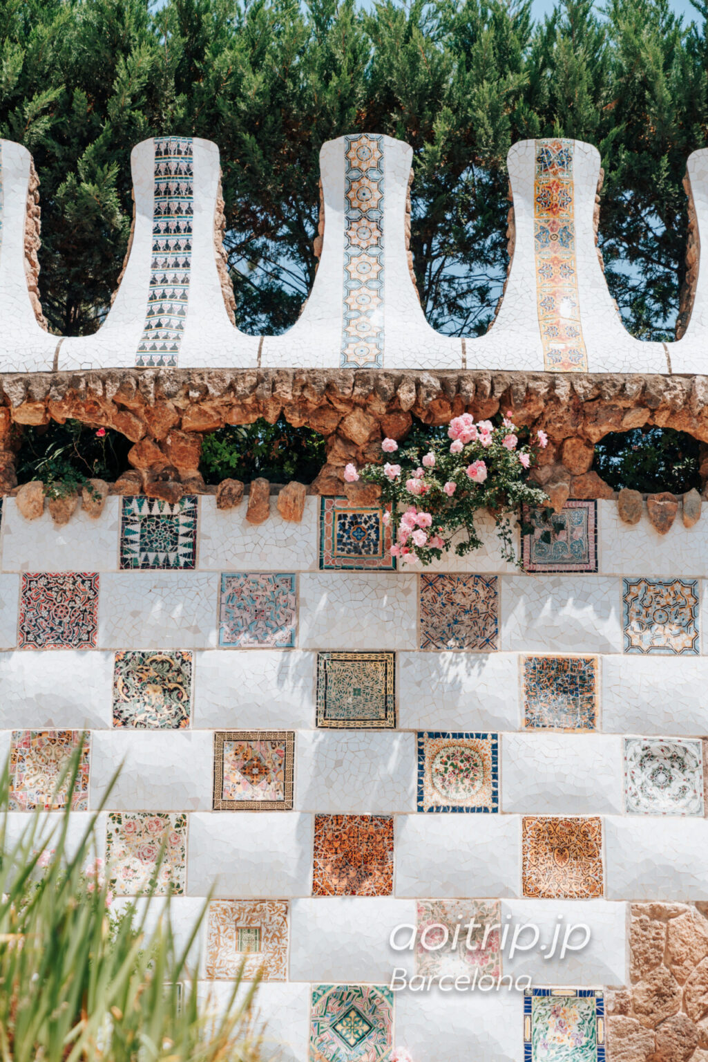 バルセロナ グエル公園｜Park Güell あおいとりっぷ