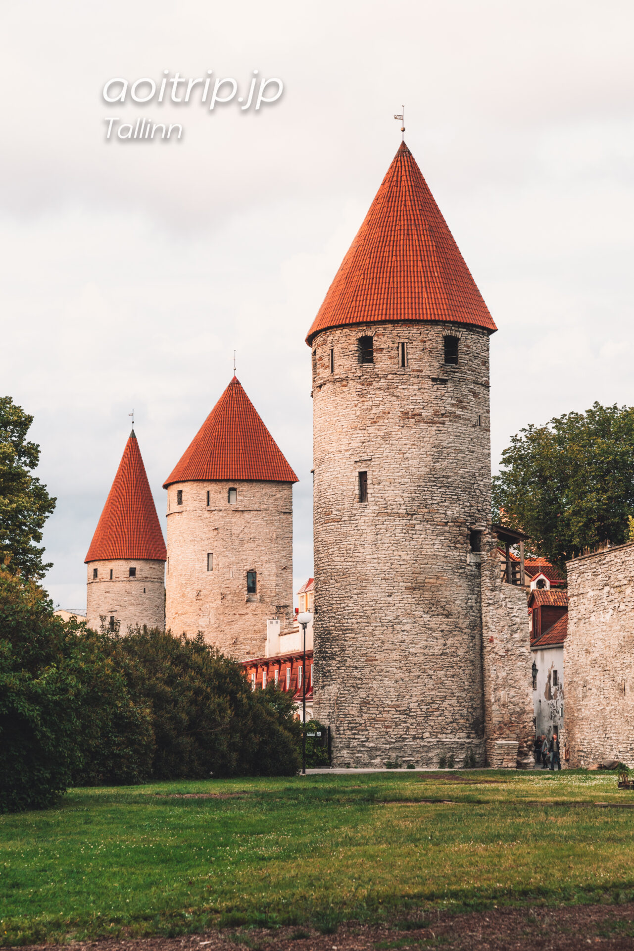 エストニア タリン西側の塔周辺を散策する