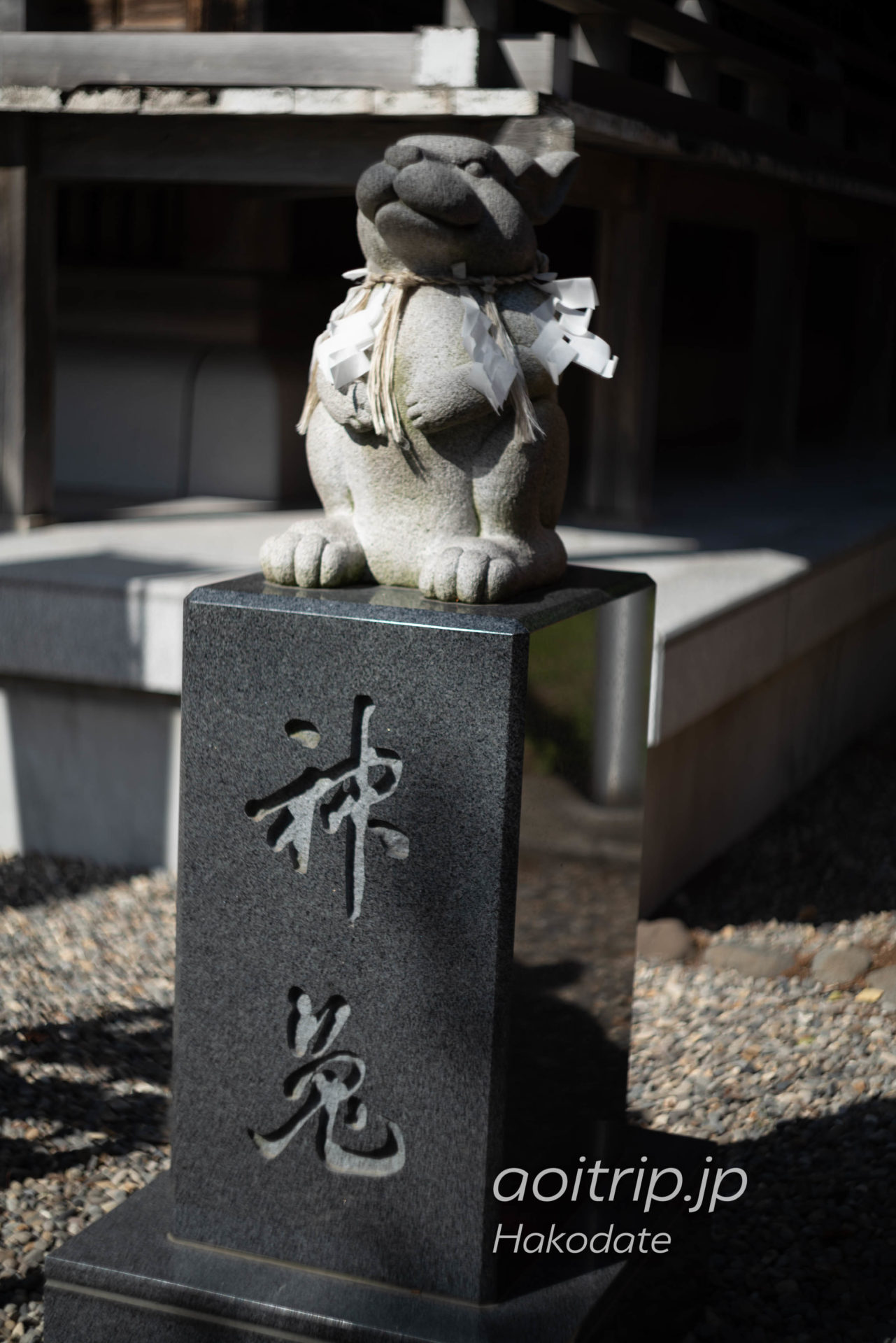 函館 湯倉神社 Yukura Shrine Hakodate なでうさぎ神兎 Nadeusagi