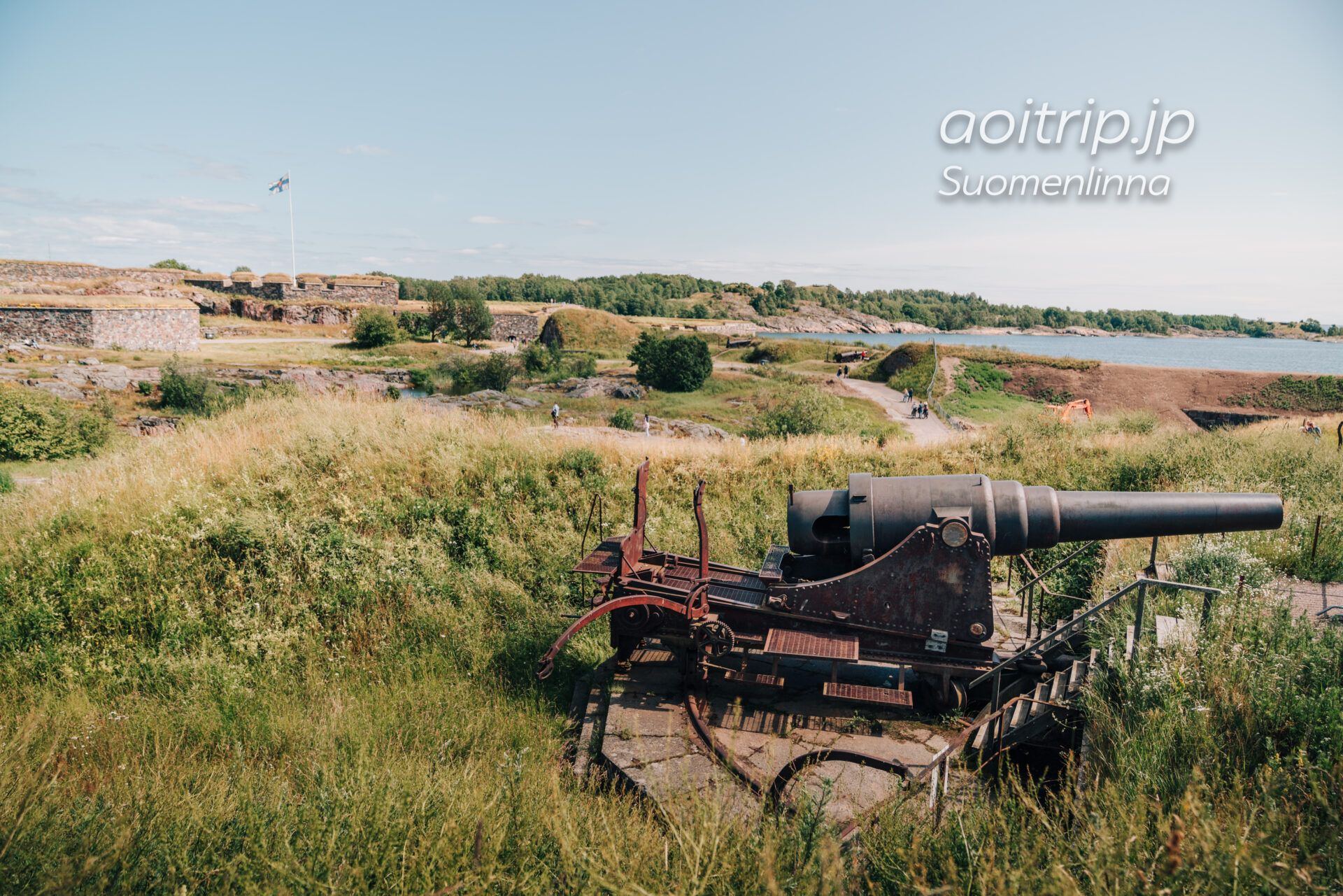 スオメンリンナの要塞 Suomenlinna クスターンミエッカの大砲