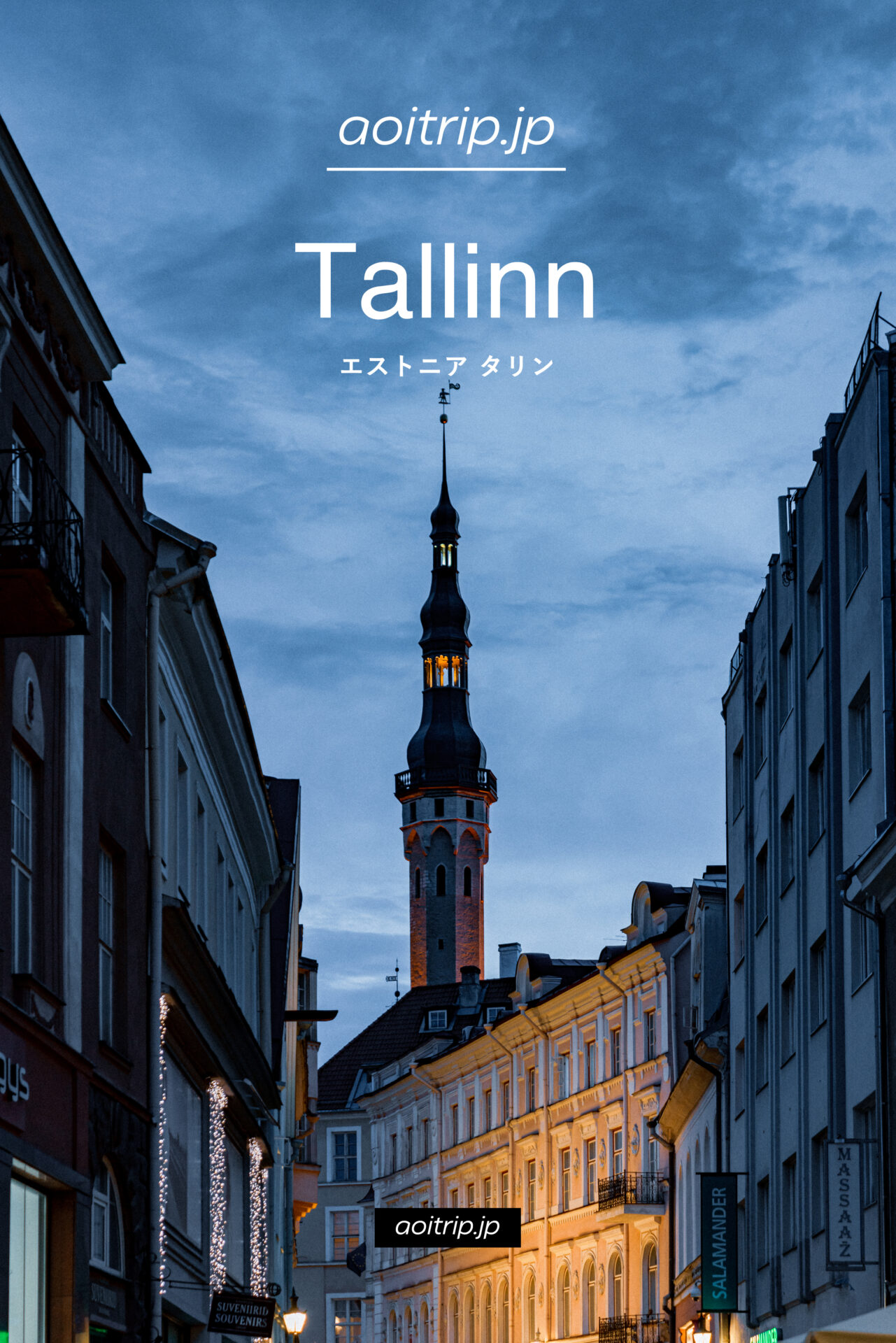 エストニア タリン観光の見どころ 旅行ガイド｜Tallinn Travel Guide