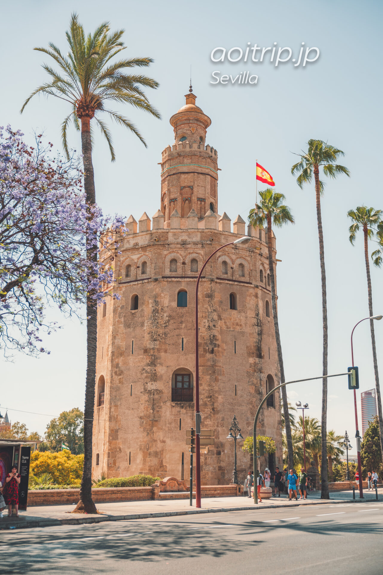 スペイン セビージャの黄金の塔