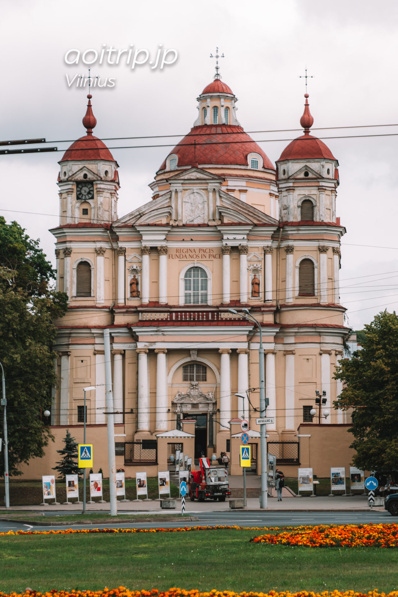 リトアニア ヴィリニュスの聖ペテロ&パウロ教会