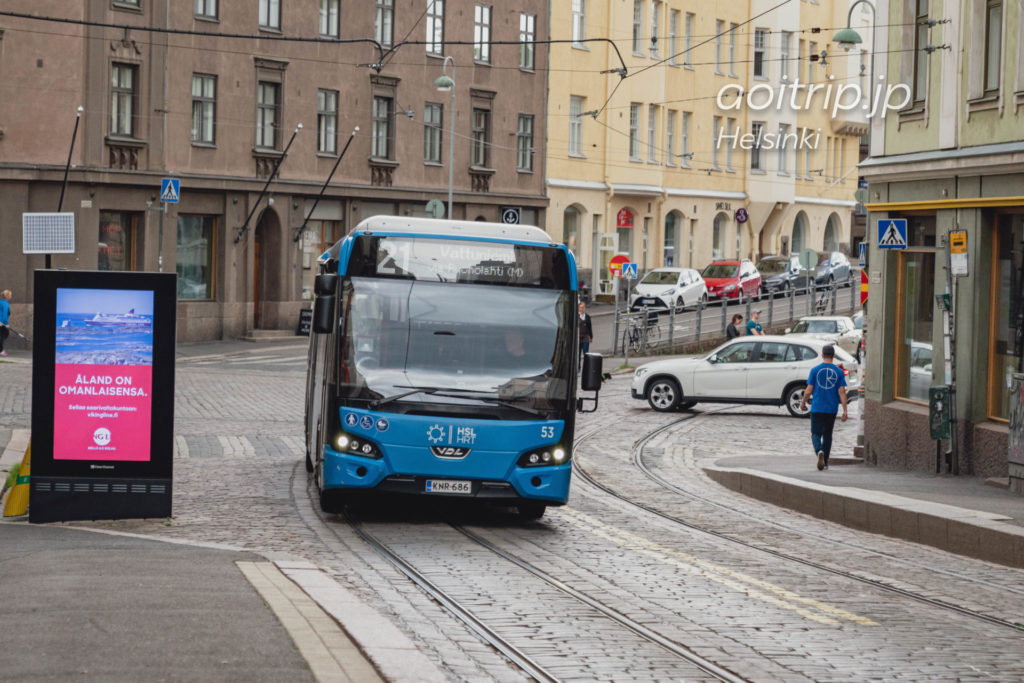 ヘルシンキの路線バス