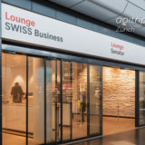 チューリッヒ国際空港 スイス航空のビジネスクラスラウンジ