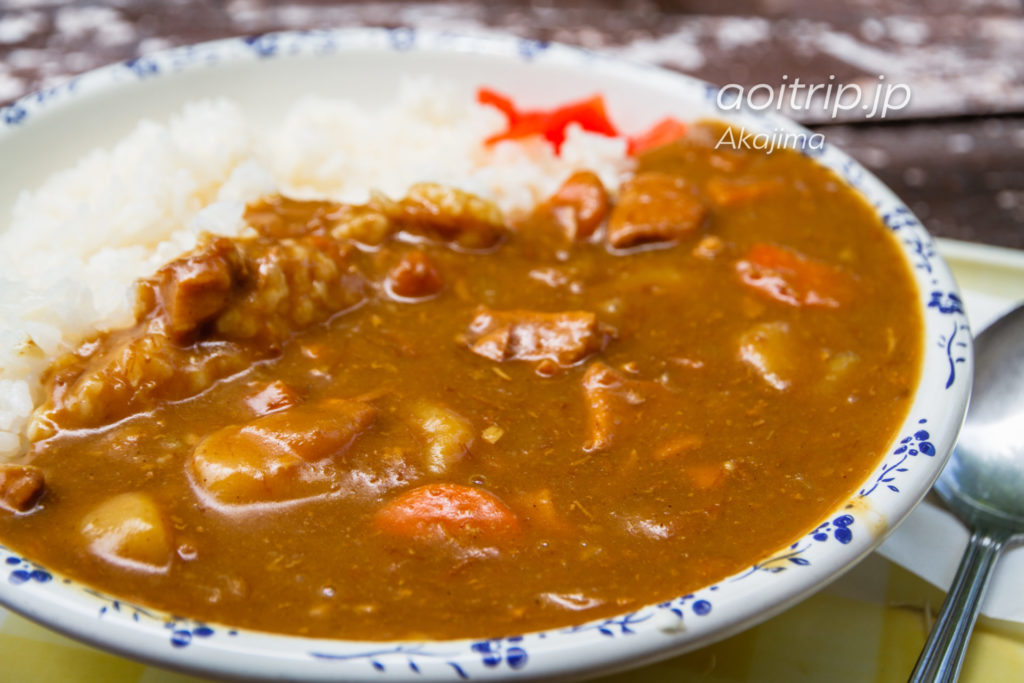 阿嘉島 パーラーみやまのカレーライス