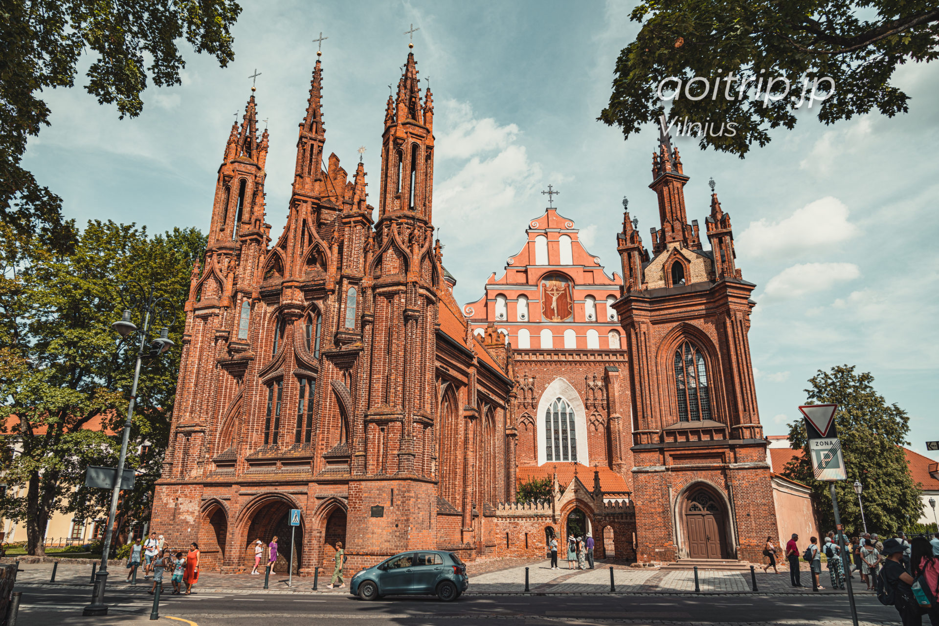 ヴィリニュス 聖アンナ教会 St Anne S Church Vilnius あおいとりっぷ