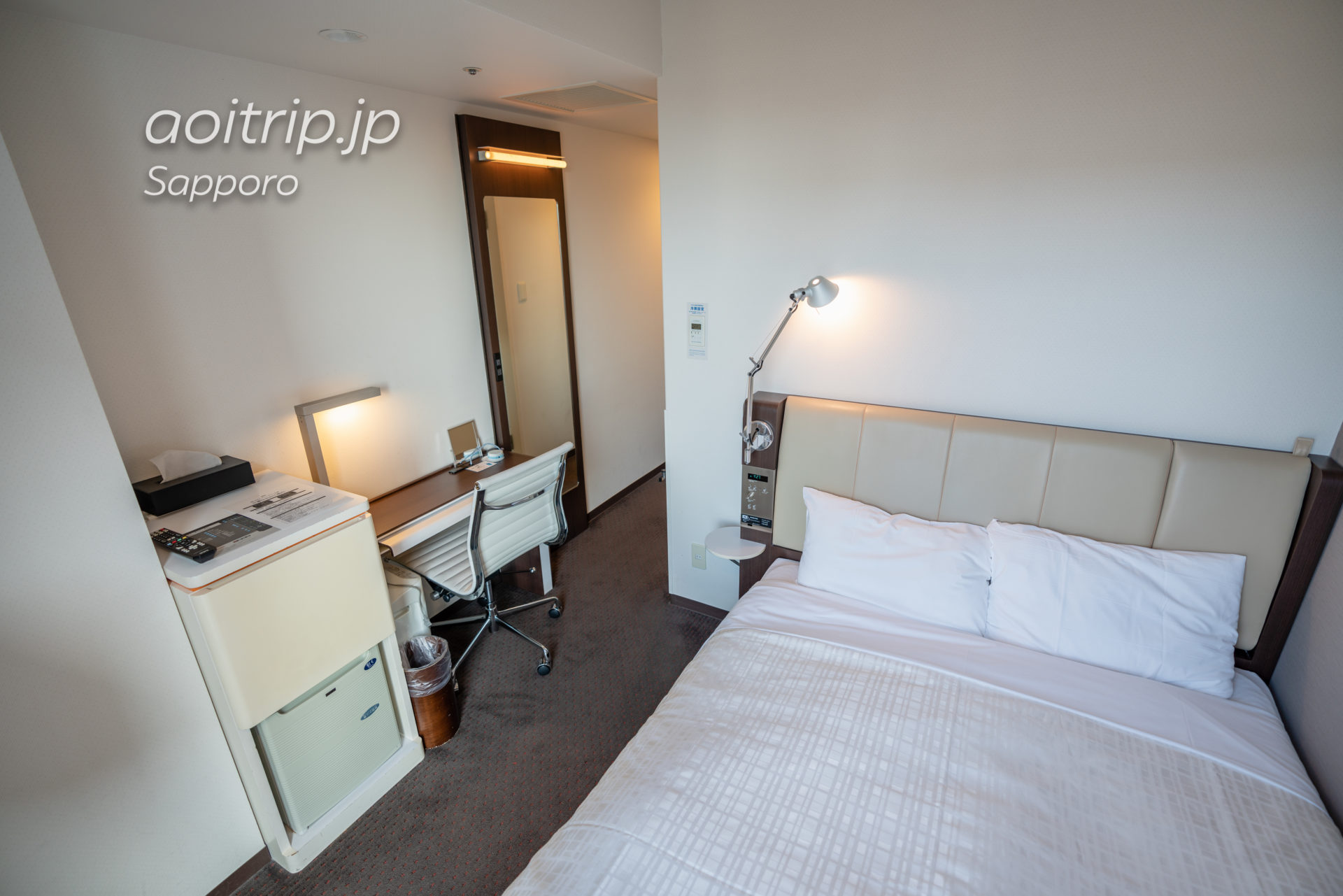 ホテル グレイスリー札幌 Hotel Gracery Sapporo スタンダードセミダブルルーム Standard Semi Double Room