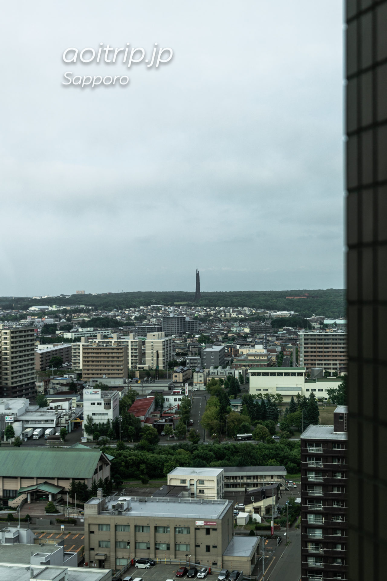 ホテルエミシア札幌の眺望