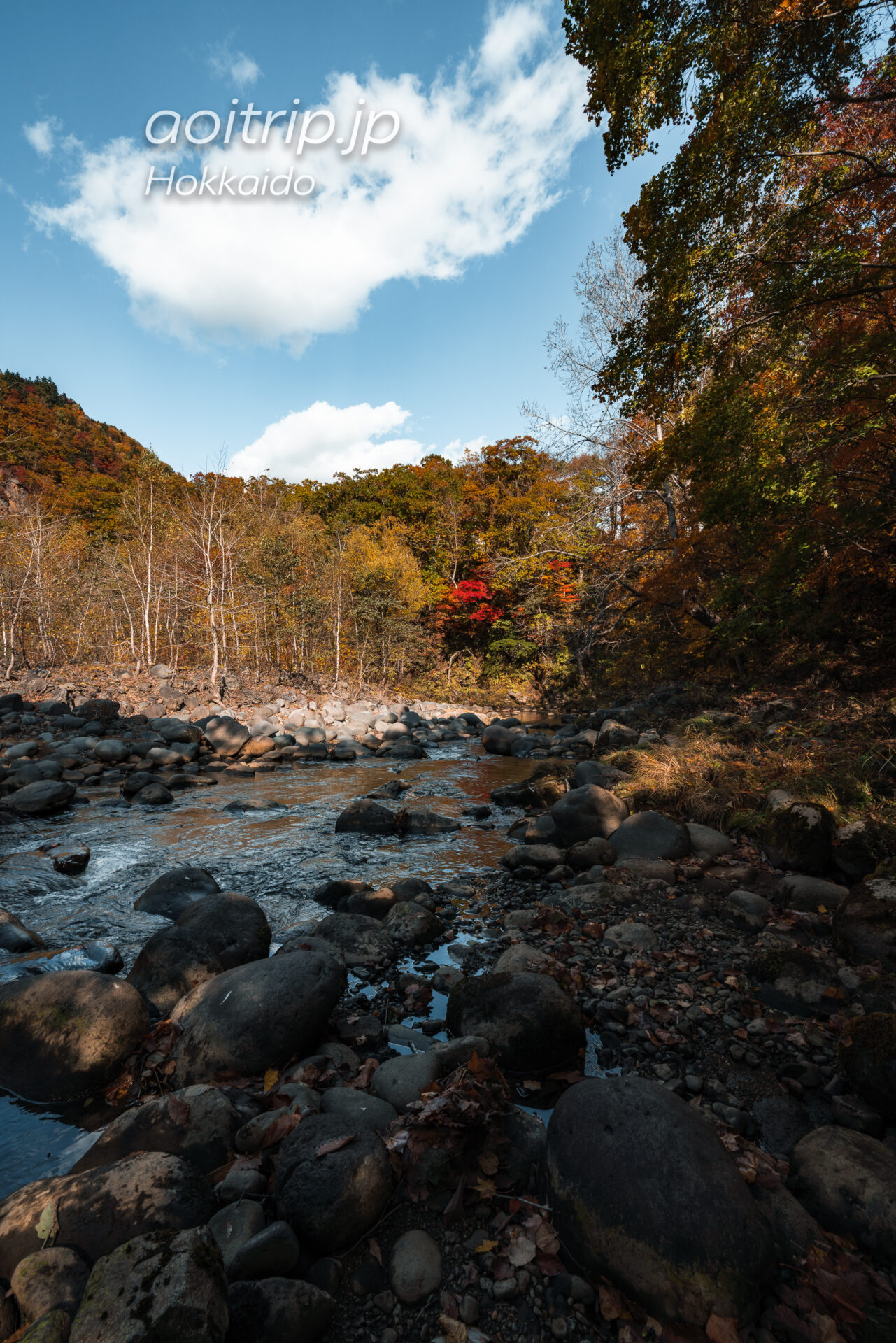 定山渓で秋色を撮る 紅葉スポット巡り Jozankei Fall Photo Guide