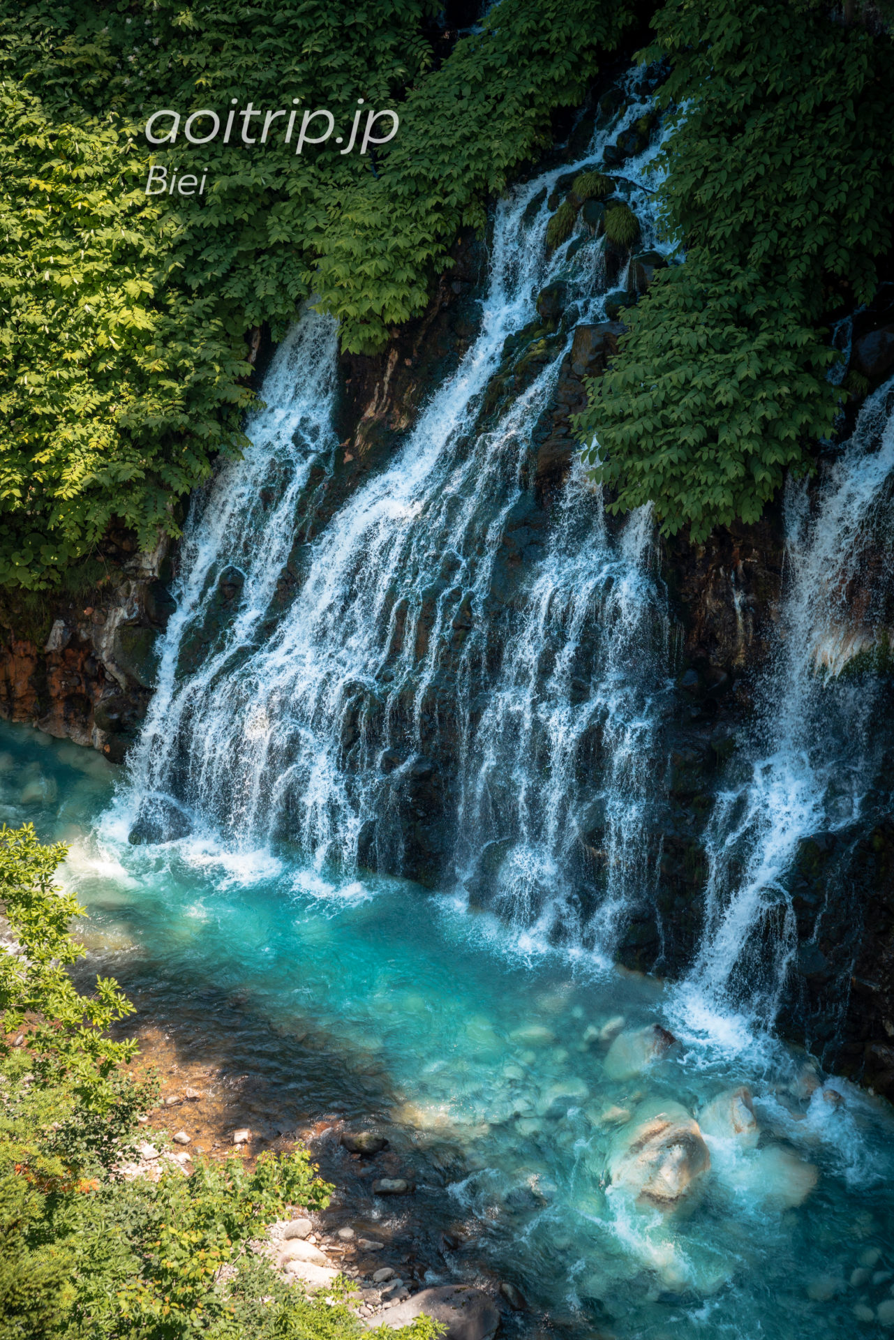 美瑛町 白ひげの滝 Shirahige Falls, Biei