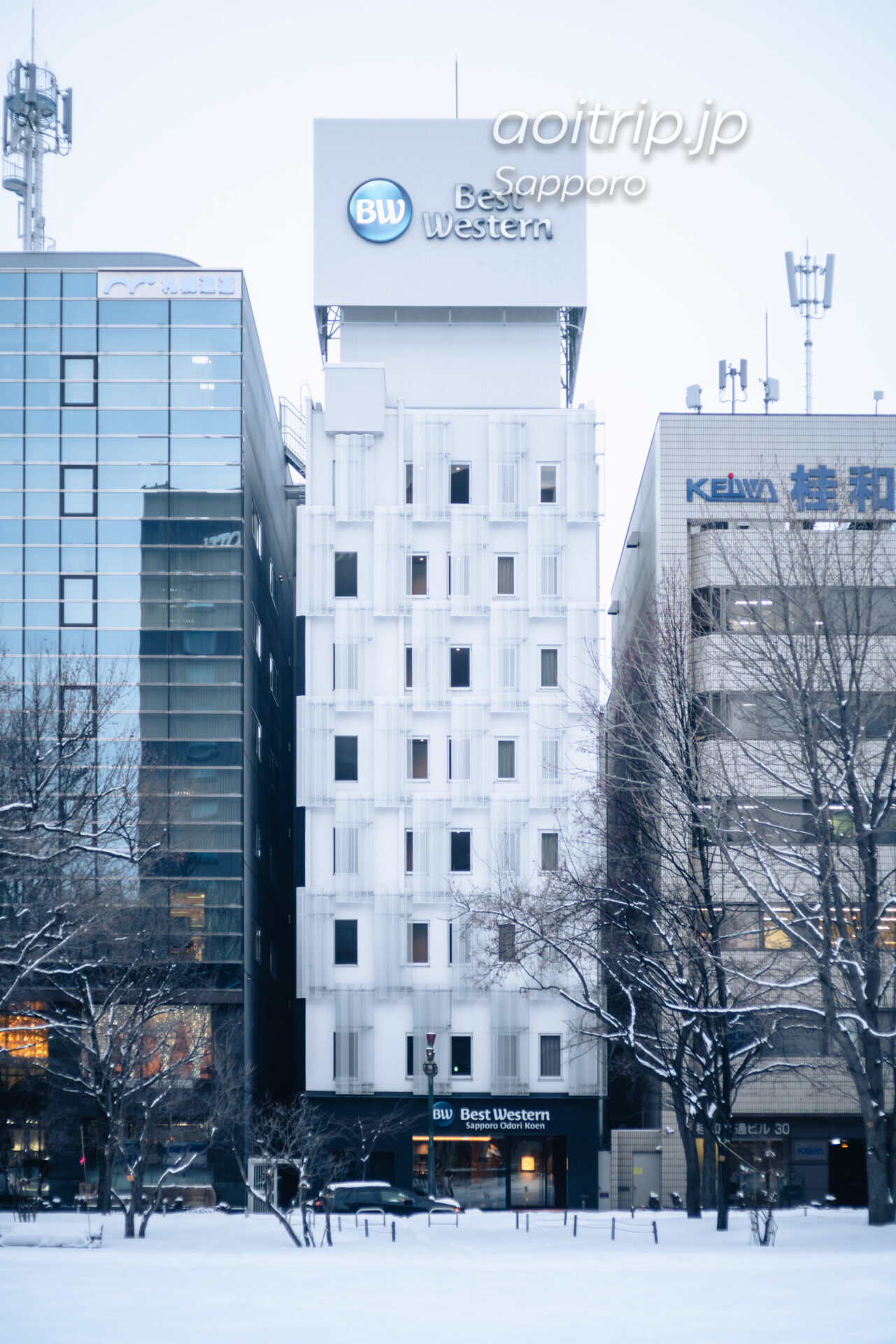 ベストウエスタンホテル札幌大通公園の建物外観