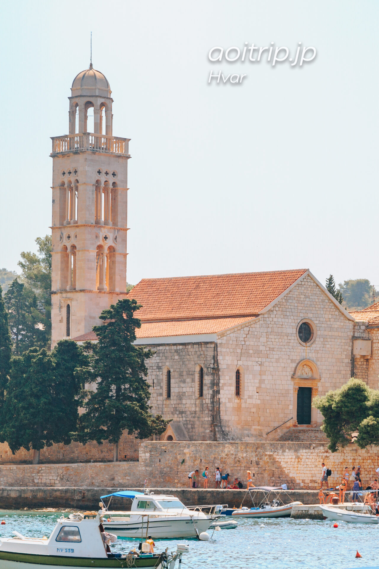 クロアチア フヴァル島のフランシスコ会修道院 Franciscan monastery