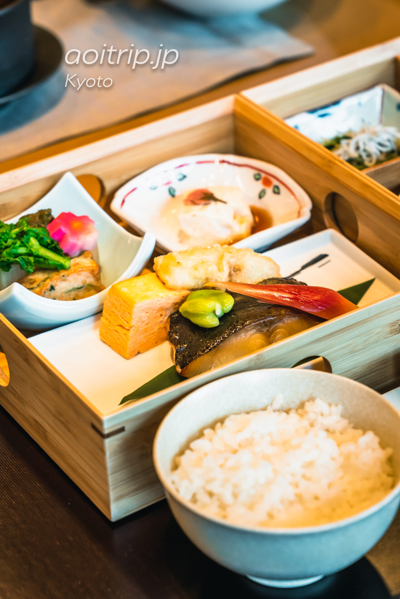 HOTEL THE MITSUI KYOTO, THE GARDEN BARの和朝食