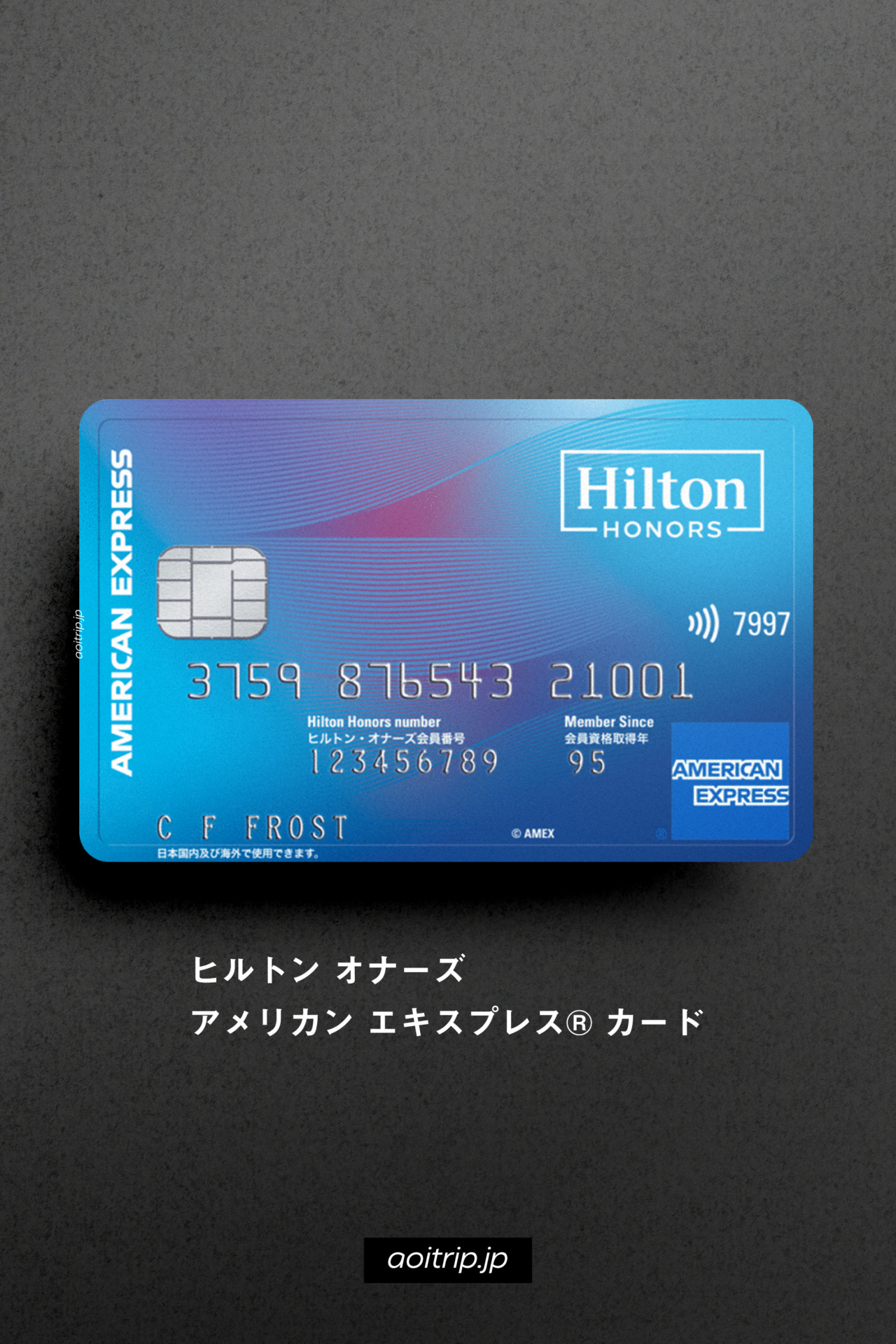 ヒルトン オナーズ アメリカン エキスプレス カード Hilton Honors American Express Card