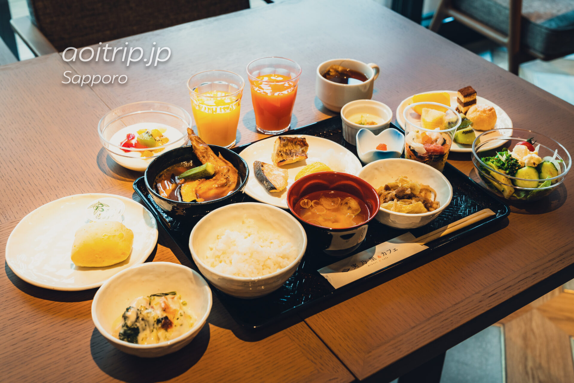 札幌グランドホテルの朝食　実乃里（みのり）&カフェ